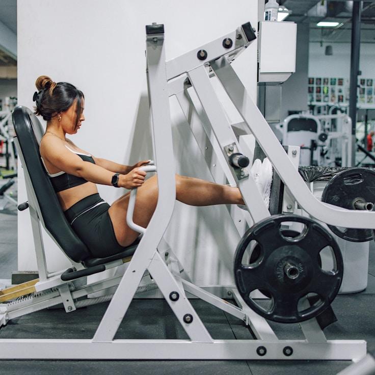 Modern fitness center interior with exercise equipment