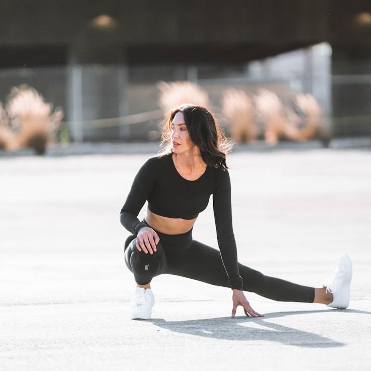 Interior of a professional gym with weight training equipment and mirrors